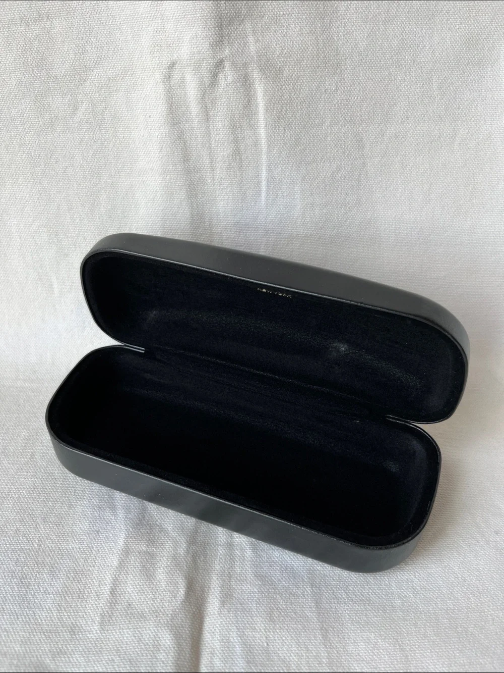 COACH Black Leather Glasses Case